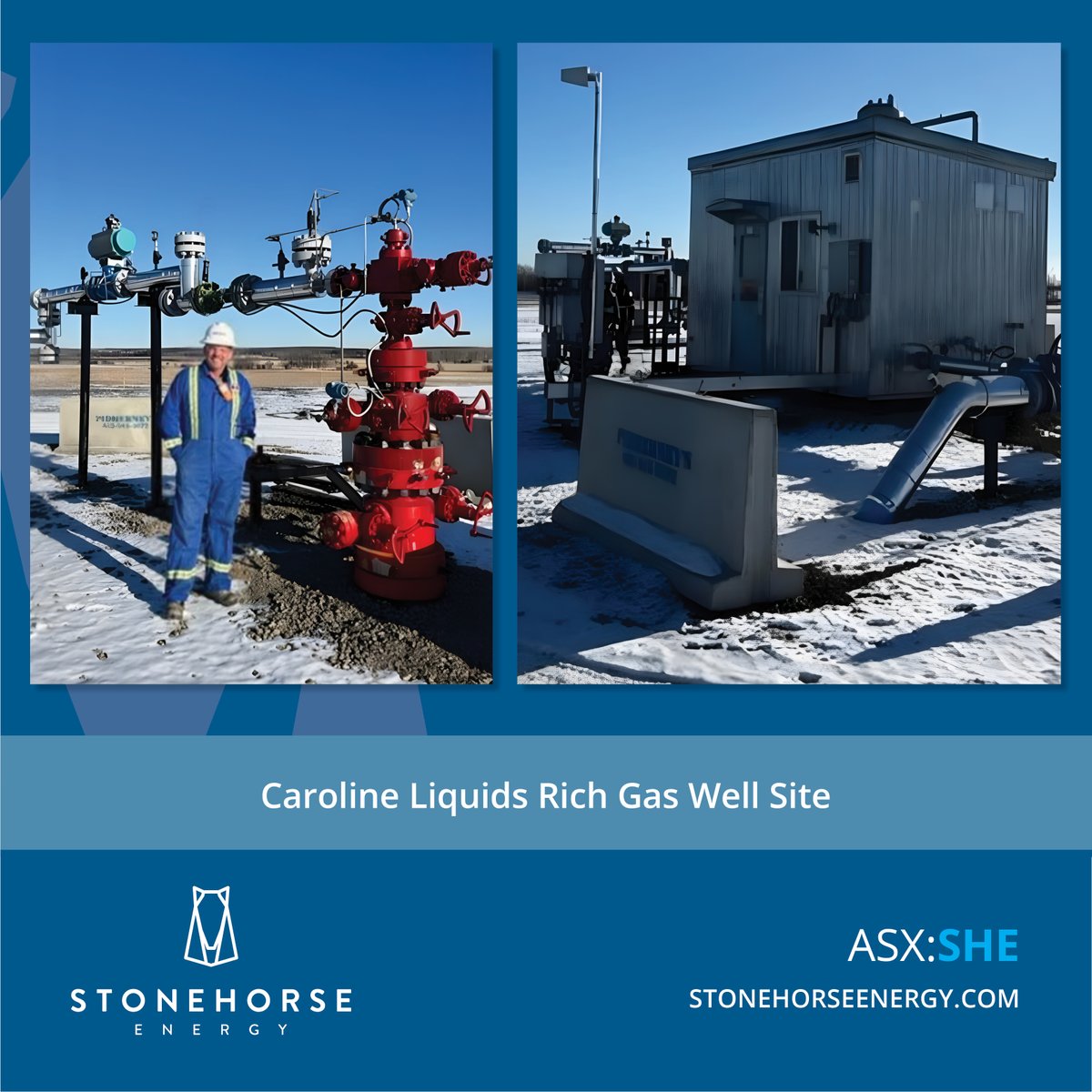#ASXNews

$SHE.AX announce the Caroline well produced over 80,000 BOE in first 90 days of production, with an average of 1,085 BOE per day of sales.

#SHE also announce the completion, tie in &amp; first production on the Gryphon, Wapiti well

loom.ly/hAfY5zA