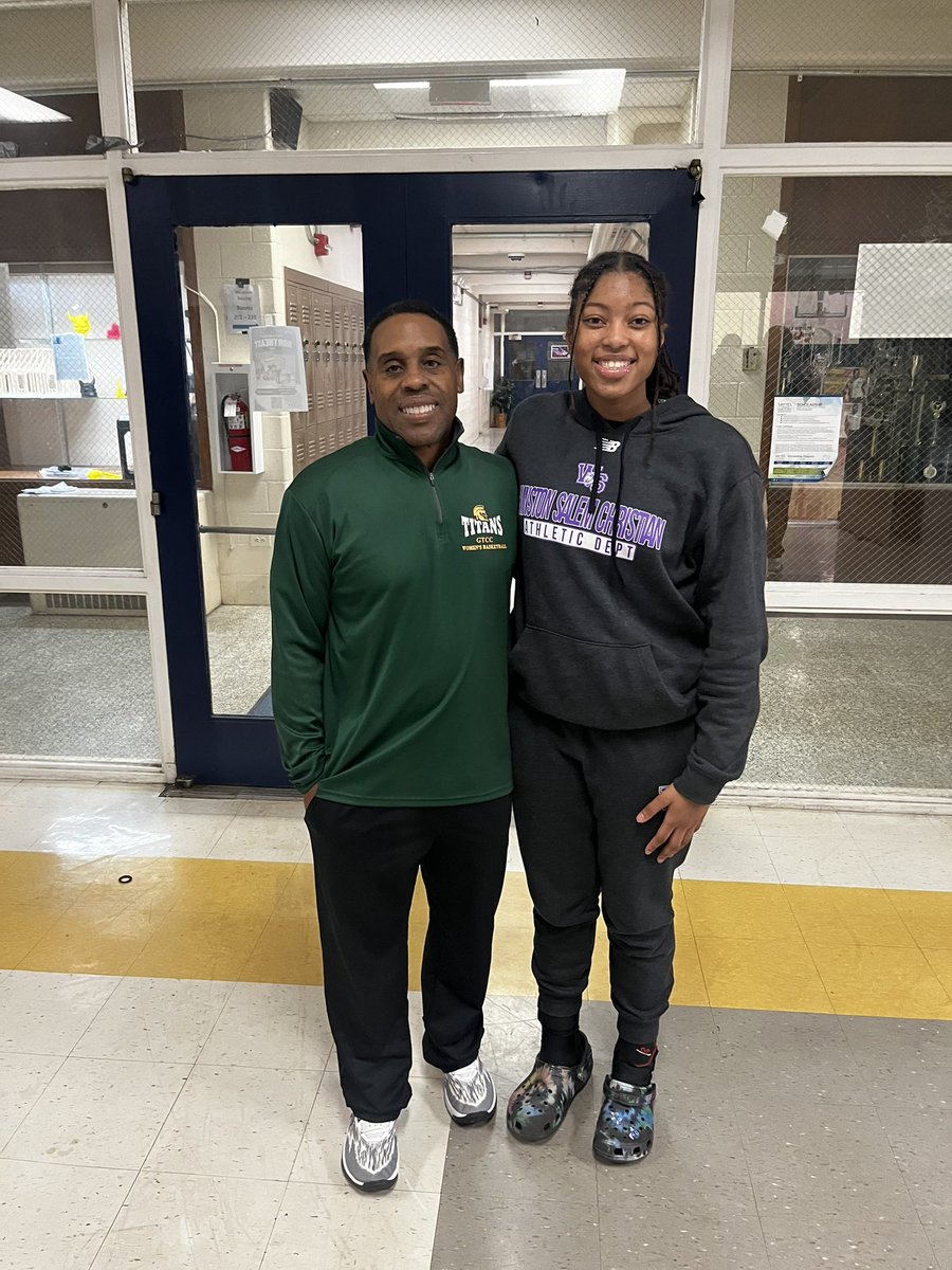 mkay_baller's tweet photo. After a conversation with Coach Daniels I am blessed to receive an offer from GTCC 💚💛 @GtccW @WinstonWbb  @DelaneyRudd4 https://t.co/8BtVkDOZyo