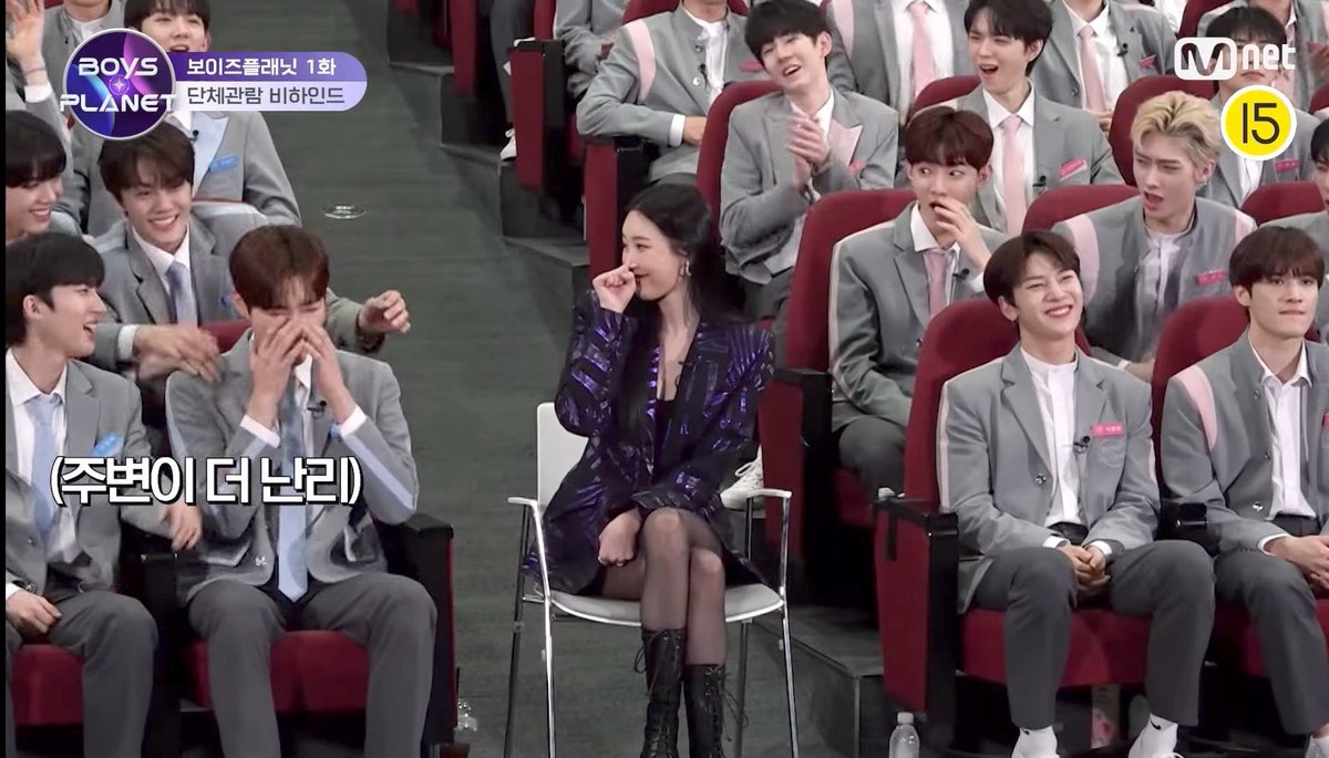 i still find it so devastating that when hanbin's audition was shown everyone was hyping him up or in awe but matthew was watching the screen with the biggest smile on his face...