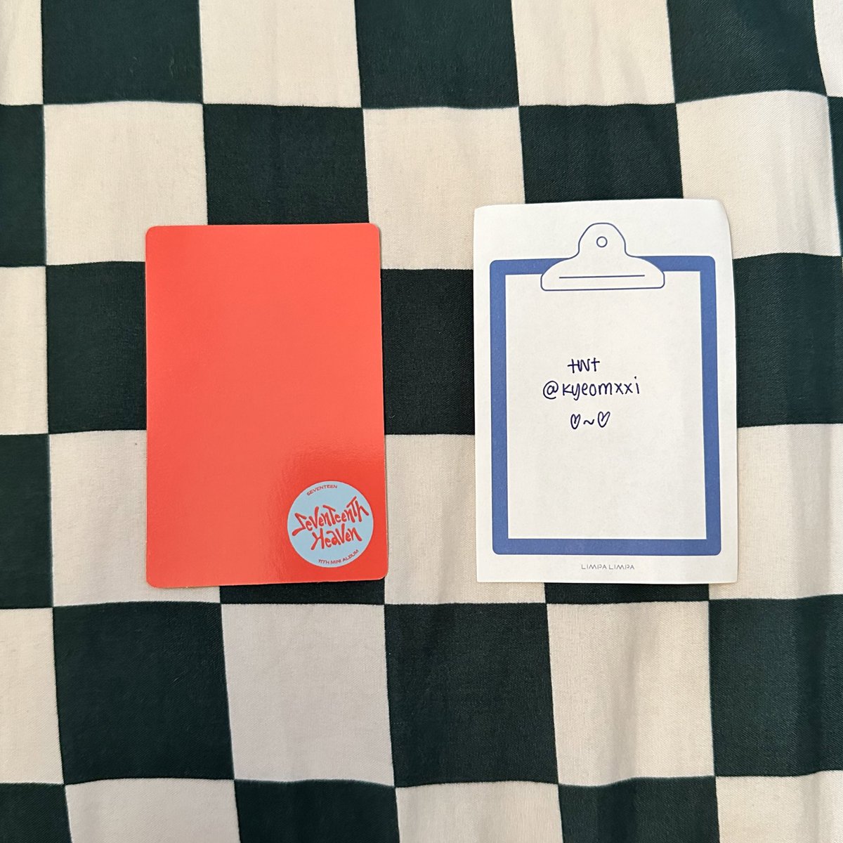 kyeomxxi's tweet photo. WTS/NFT [USA]

Seventeen ‘Seventeenth Heaven’ Target Excl.

Have: Woozi
Want: $12 + free shipping

WW: only Canada!

+ read pinned before dm please~ 
+ check reply for any update 

Pls help rt thx~
@us_caratstrade @pctradeusa 
#seventeenwttusa #seventeenwtt https://t.co/DMvNkpfBWn