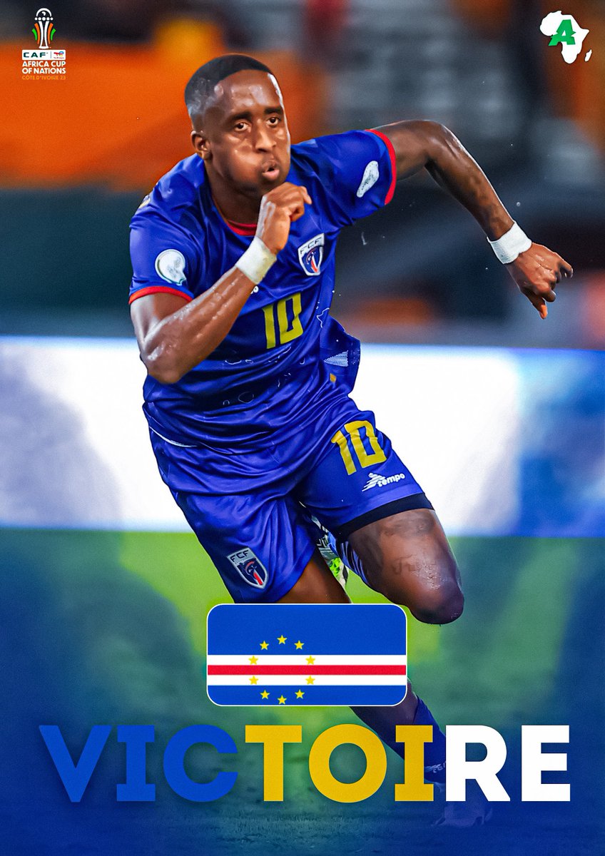 ActuFootAfrique's tweet photo. 🚨 ET Y A LA SURPRISE 💥💥

VICTOIRE du 🇨🇻 Cap-Vert face au 🇬🇭 Ghana (2-1) !!! 

⚽️ Jamiro Monteiro 
⚽️ Garry Rodrigues https://t.co/xik6XwjliJ
