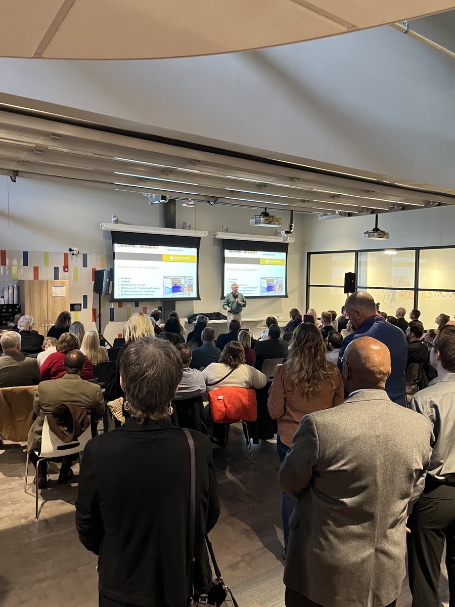 Incredible experience this evening at Robotics Factory. RV staff see exactly how our RIASEC themes and career pathways tie into growing opportunities right here in Pittsburgh. We are preparing our kids for high demand occupations directly impacting our region.