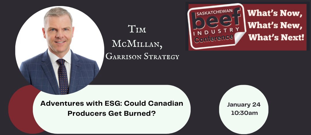 Just a few days remaining to register for #sbic2024 January 22-24 in Regina. 
Hear from industry leaders such as Hon. Tim McMillan on what’s happening now &amp; the road ahead. Connect on the tradeshow for innovative ideas and solutions for your operation. 

saskbeefconference.com