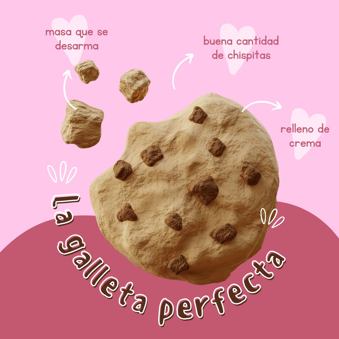 CCrujientes's tweet photo. "¡Prepárate para consentirte con nuestras deliciosas cookies recién horneadas! ¿Listo para disfrutar de una explosión de sabor? Ven y prueba nuestras irresistibles cookies hoy mismo. 📷📷 #cookies #deliciosas #AmorEnCadaBocado" https://t.co/0qkp2R9CmS