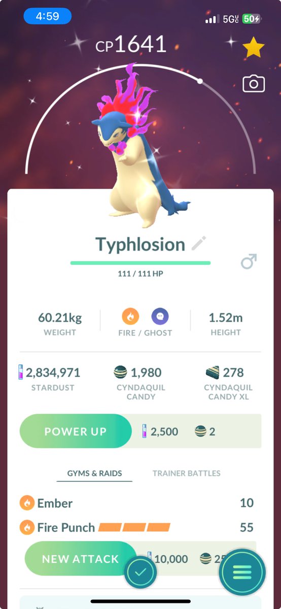 koenig71's tweet photo. @c50g thank you #shiny #pokemon @PokemonGoApp #pokemongofriends #lastraid ✨😁 https://t.co/DpL0GpIuw6