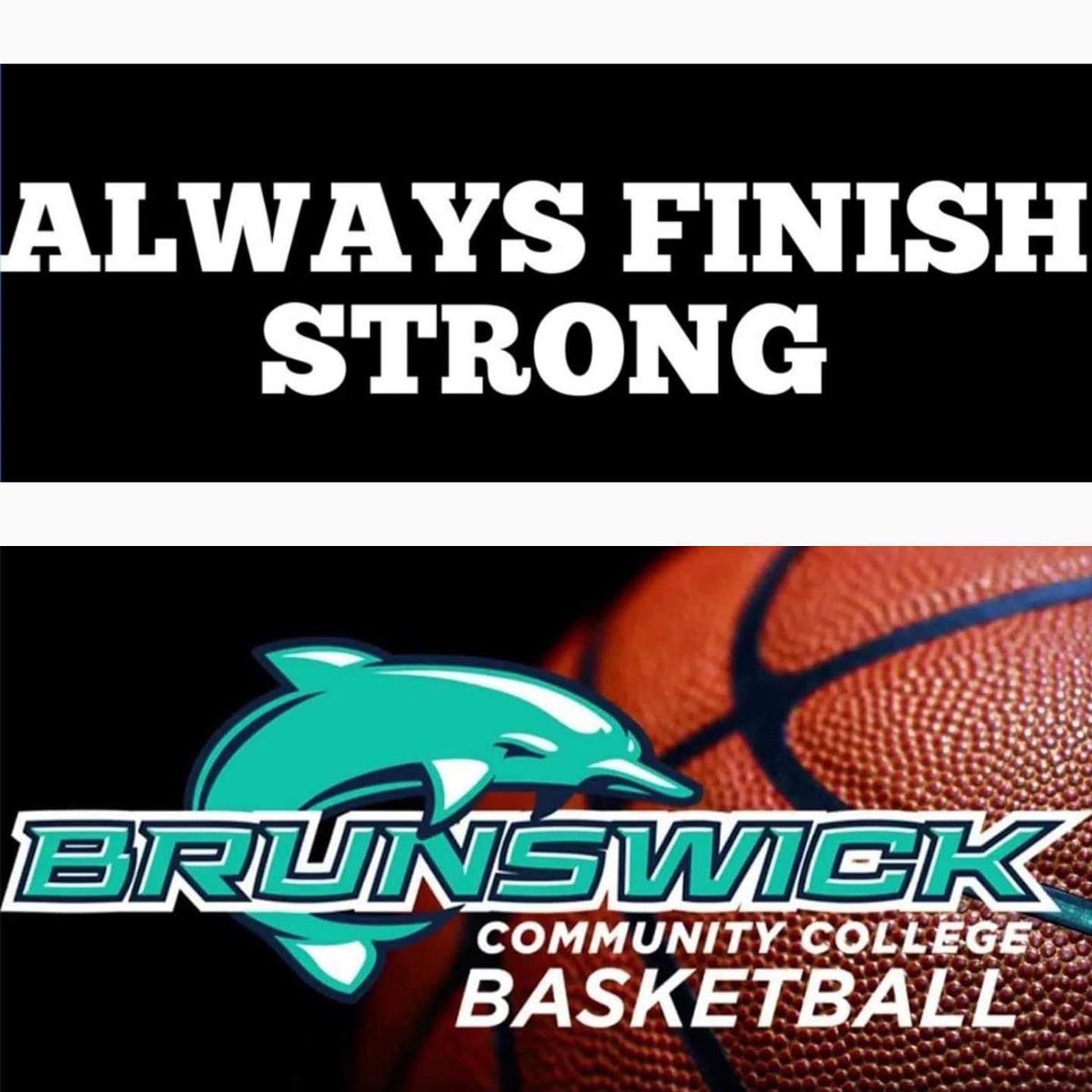 BrunswickCC_MBB's tweet photo. A TALE OF TWO HALVES! After being down 45-27 at the half @BrunswickCC_MBB stormed back to defeat the @GCRhinosBB 72-70 at Gaston. The leading scorers for BCC were @DurantJaleb with 17, @Kevon_v3 with 16 and @TyreBoykin with 10. https://t.co/akDhrEVx6r