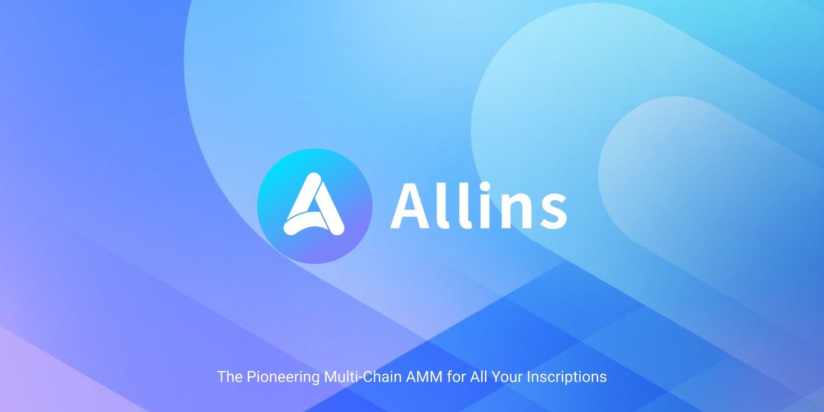 LeoStudio_LS's tweet photo. Project we're introducing this time: 
the first multi-chain inscription asset trading protocol based on AMM @Allins_Official 

----------------------------------------------------------------------------------------

@Allins_Official is a multi-chain inscription asset trading protocol based on AMM (Automated Market Maker). The project plans to initially launch Inscription Swap based on AMM on the Binance Smart Chain (BSC) and expand to other EVM-compatible chains and the Bitcoin ecosystem.

The platform, through innovative Swap contracts, allows users to easily trade and provide liquidity. Users can not only swap different inscription assets but also exchange them for mainstream coins. Additionally, participants can earn additional rewards by staking inscription assets in farming.

Website: https://t.co/8TgqGmQ4Cu

----------------------------------------------------------------------------------------

Allins is actively working on a cross-chain Automated Market Maker (AMM) inscription infrastructure, incorporating a new virtual machine system and various facilities such as asset indexers and transaction operation indexers. 
Utilizing the Allins virtual machine, the platform achieves automatic routing and cross-chain transactions for multi-chain inscription assets, ensuring liquidity provision. 
With its innovative indexing system, Allins is positioned to emerge as a vital center for inscription asset trading. 
The project seeks to transform inscription trading, providing users with a trading experience that is seamless, secure, user-friendly, and borderless.

Please refer to the roadmap at the following link for detailed information: https://t.co/q2DnzKaKVJ…

----------------------------------------------------------------------------------------

They are brimming with enthusiasm for the future! A heartfelt invitation extended to all to embark on this transformative journey together!
Always remember: DYOR!