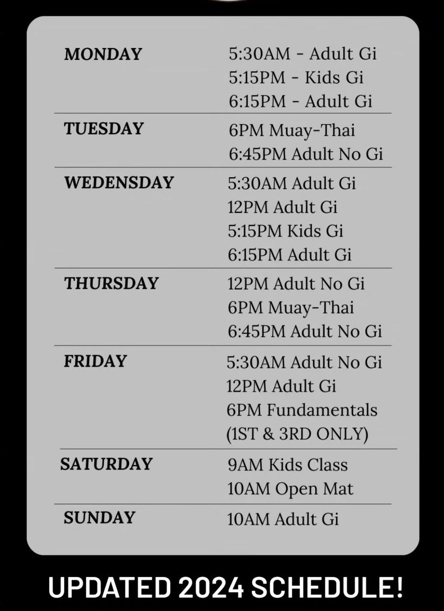 BlackWolfMA's tweet photo. Updated - Lots of options!!! #BJJ https://t.co/OQVR7rHE1V