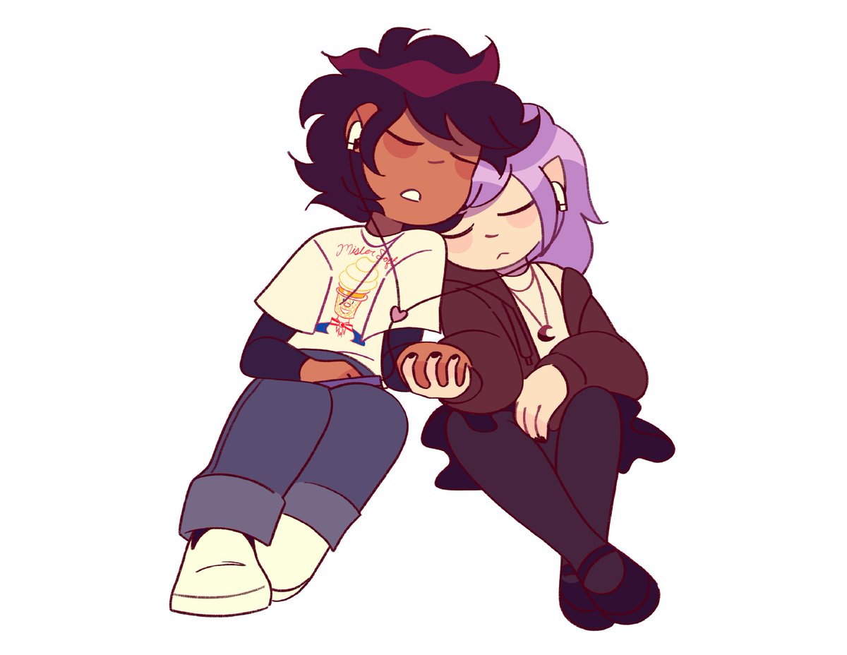 TheLavanderCat's tweet photo. I wonder what they’re listening to https://t.co/BpCUnEbLnn