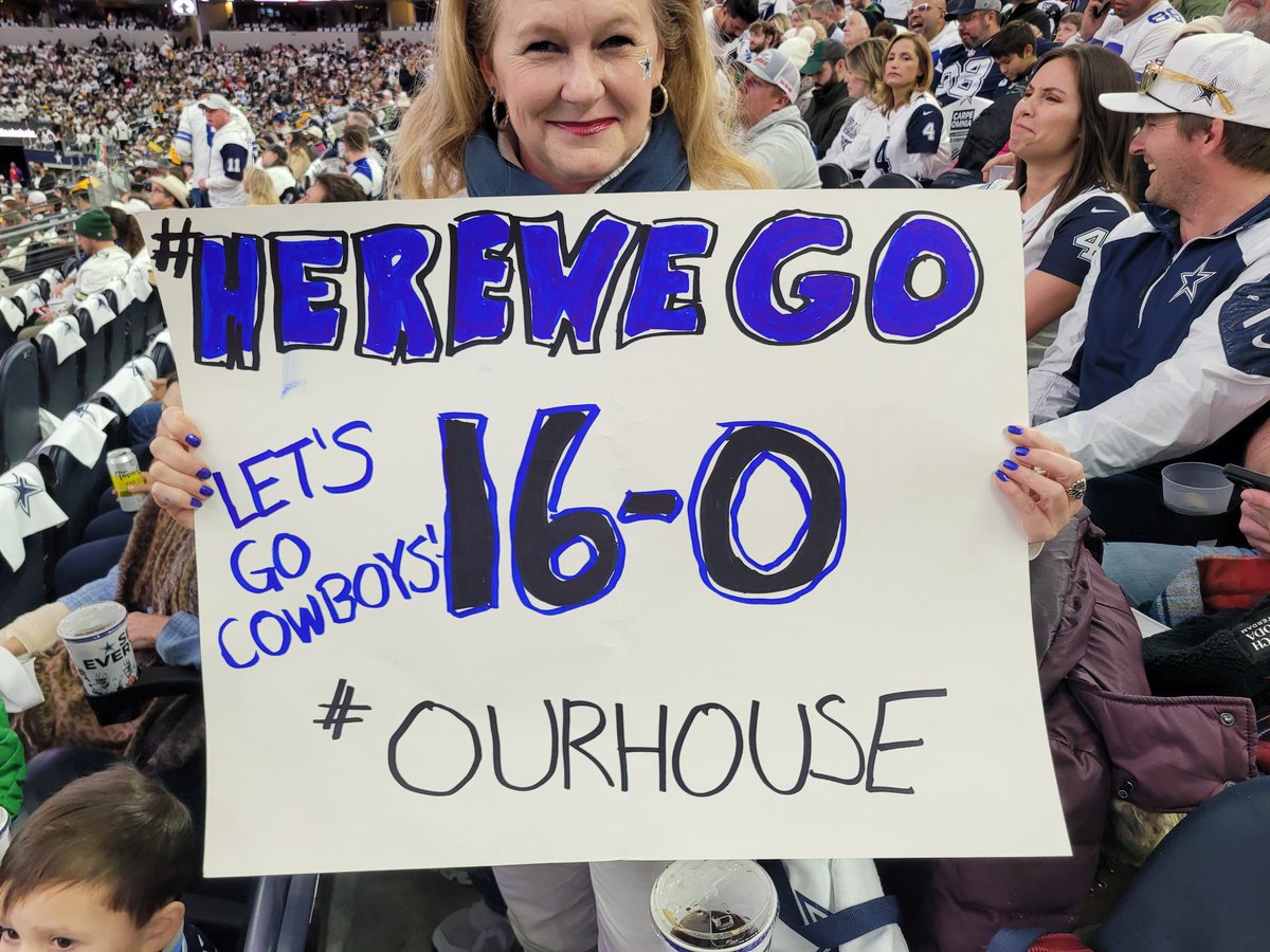 PerkyTexan's tweet photo. #CowboyNation 
#NFLPlayoffs https://t.co/fCJqRK6kZb