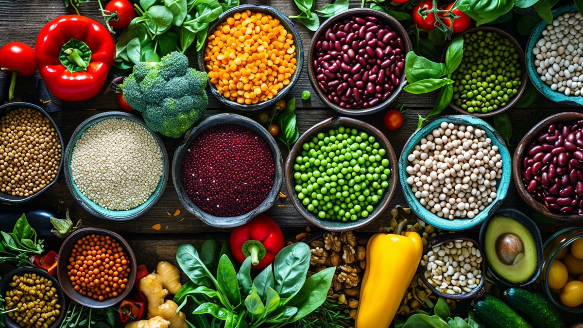 culinaryai's tweet photo. 🌿 Ready to explore the flavors of plant-based eating? Our latest blog post dives into the delicious world of #veggies, #grains, and #legumes! Discover health benefits, environmental impacts, and mouth-watering recipes! 🥗🌱 #plantbased #recipes https://t.co/TeRjxgHJoS