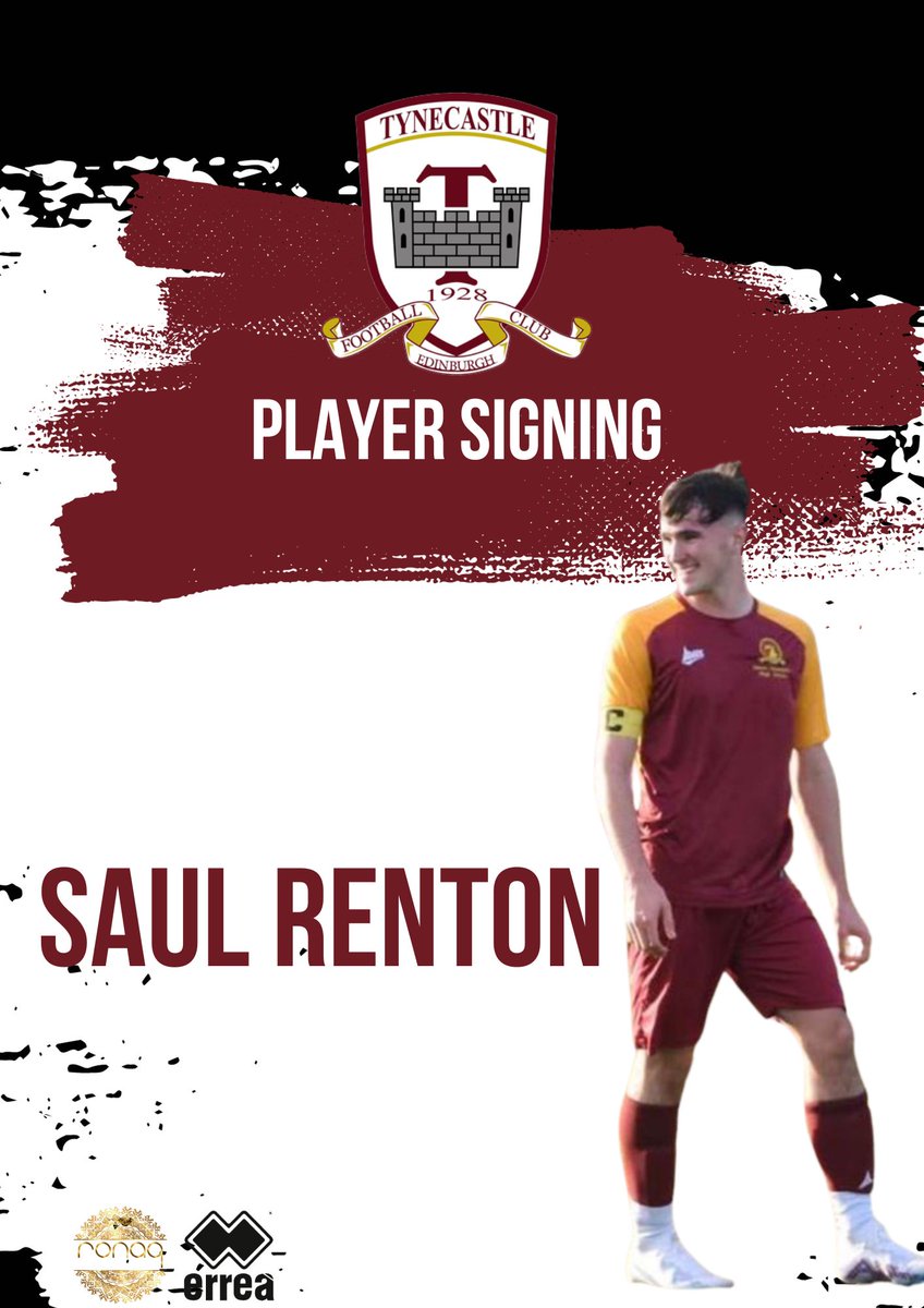TynecastleFCU20's tweet photo. A couple of new signings to bring you....

Jamie Gibson joins us from Edinburgh City U20s. 

Saul Renton joins us, previously of Whitehill Welfare U20s and Edinburgh South.

Milo Robinson, Charlie Richmond &amp; Jonathan Mure join from North Merchiston FC U18s. https://t.co/F6QB2UZqMJ