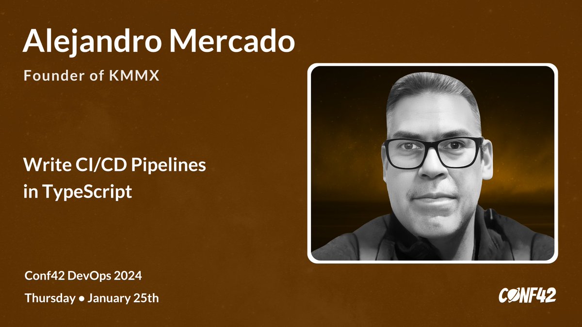 conf42com's tweet photo. 🌟Save the Date for #Conf42 #DevOps!🗣️

🌐https://t.co/x7mUfP1oYi

📢We have heard about #IaC with different programming languages, but what about the pipelines? More #CICD DevOps tools are emerging, like #Cicada, #Fluente CI/CD, or #AWSCDK.

#TypeScriptCICD #DevOpsScripts https://t.co/CmI0oS0hc3