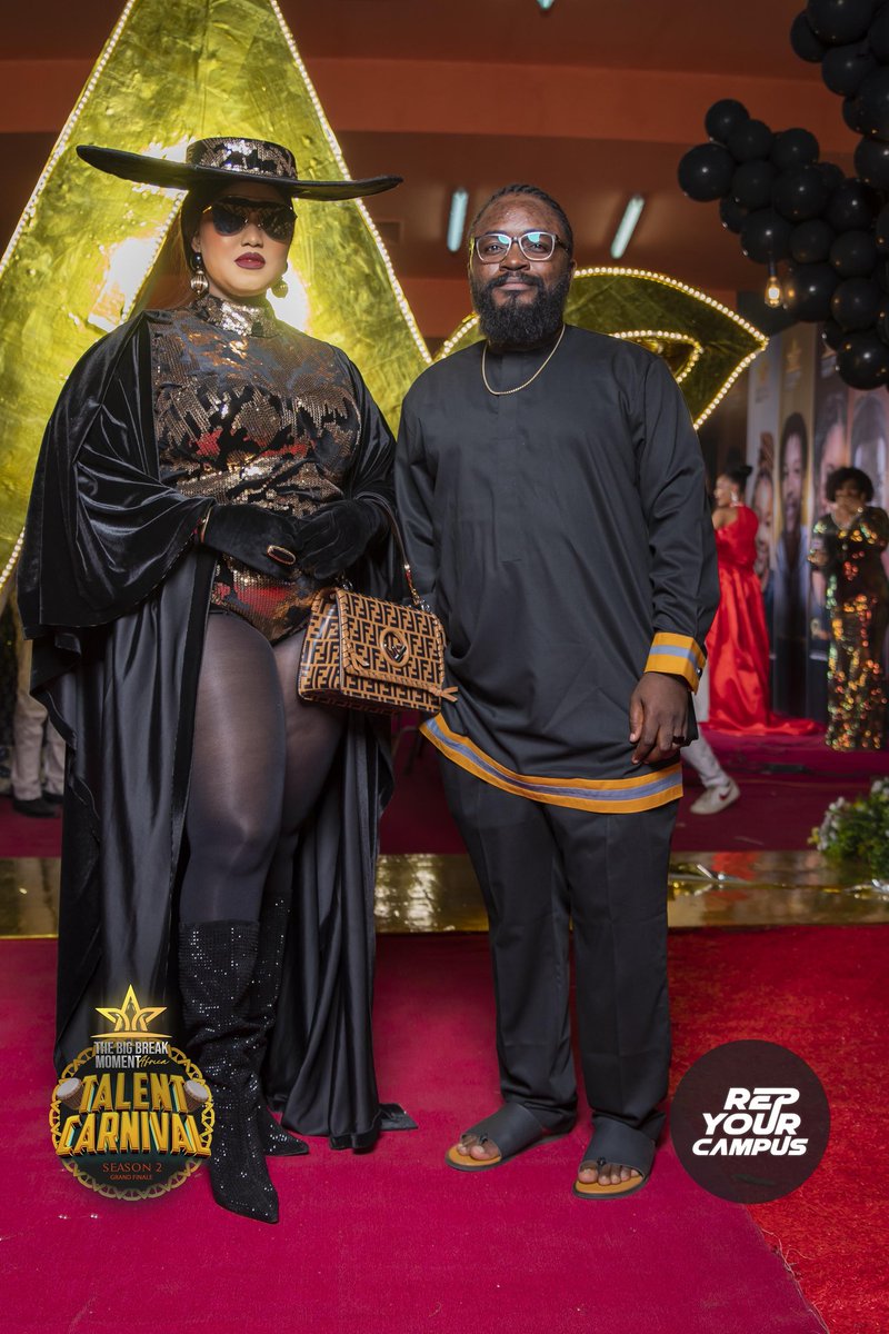thebbmafrica's tweet photo. Immerse yourself in the #RepYourCampus Talent Carnival where opulence, excitement, and extraordinary acts await.

#repyourcampus #bigbreakafrica2023 #talentcarnival #grandfinale #breathtakingredcarpet #ChiamakaBiancaAnunobi #spectacularshowtime #shiningbrightly  #thebbmafrica https://t.co/UNVDuNZjhD