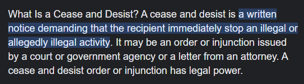 MetaGuyMarduk's tweet photo. $MMAT
A lot of people are not reading &amp; understanding this PR correctly. The SEC will be the recipient in this circumstance. META® is telling the SEC to conclude the investigation otherwise they will likely sue for Tortious Interference. Stop preventing META from doing business. https://t.co/idRt5x8kwz