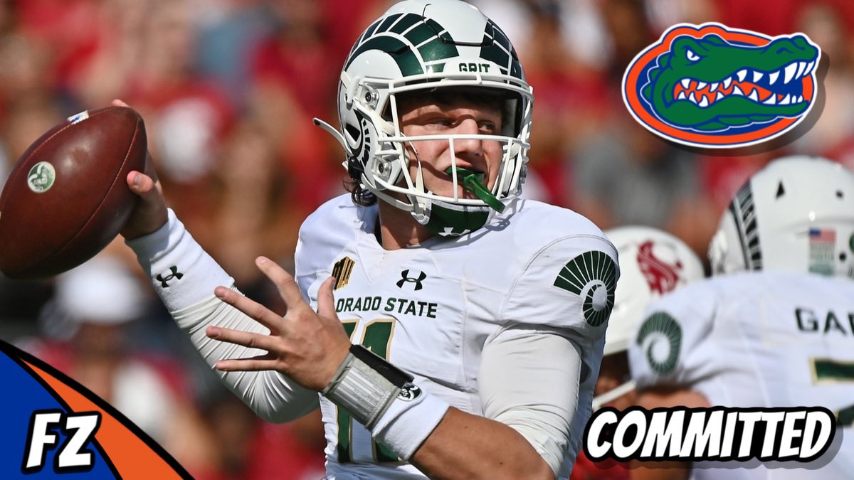 Florida_Zone's tweet image. Former Colorado St. QB Clay Millen has committed to the Florida Gators.
#2THESW4MP