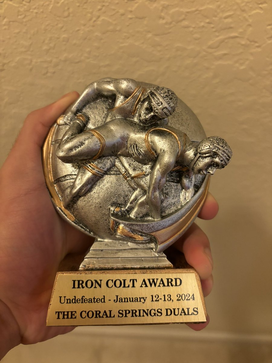 _JacksonHarper's tweet photo. Great weekend of wrestling against Dade, Broward and Palm Beach Counties at the Coral Springs Duels. I went 9-0 in the 215 class. https://t.co/9USl4stHAH