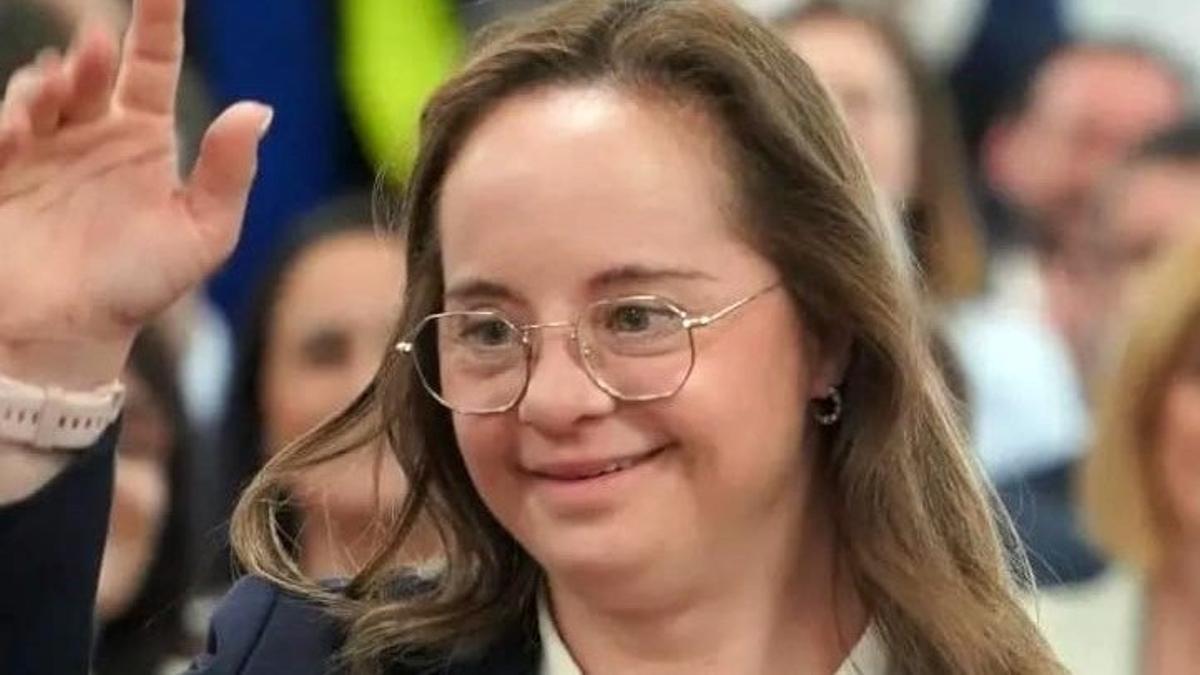 castelarprovida's tweet photo. #España | Mar Garcerán ya es eurodiputada. Fuerte golpe para los que matan a niños por nacer por tener síndrome de down.
@ASINDOWN @aciprensa https://t.co/ap09Xjb5Yc