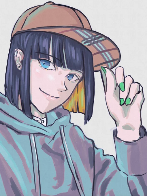 おかっぱ男子。 全反応巡回&気になった方はフォロバさせていただきます。 #art #illustration #イラスト #一次創作