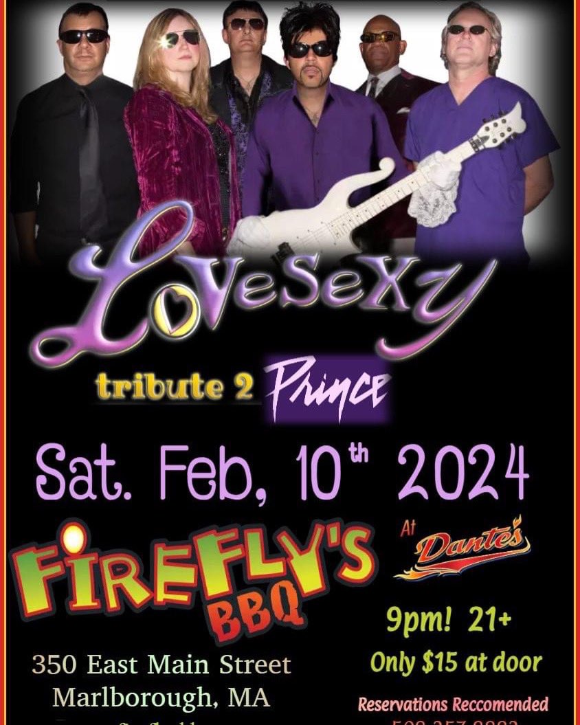 Make Plans Now!! @LoVeSeXy_band returns to @FireflysBBQ Come Party With Us!