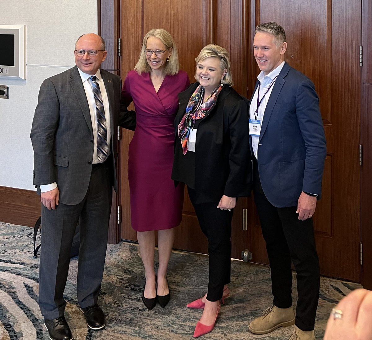 Honored to join fellow legislators on a panel at the <a href="/AmerMedicalAssn/">AMA</a> State Advocacy Summit. Great conversations on how we advocate for better healthcare options for patients. <a href="/timreedernc/">Dr Tim Reeder</a> <a href="/Morrison4MN/">Kelly Morrison</a>