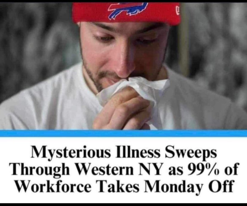 Too funny not to share *cough cough* 😆 #BillsMafia