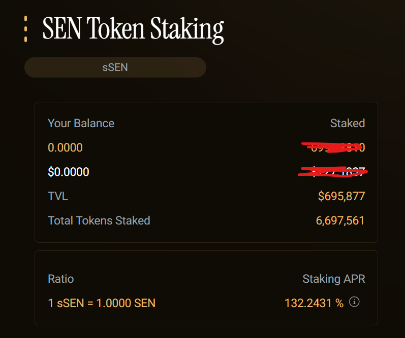 dontbuytops's tweet photo. While many of you keep selling below IDO levels, smart people keep buying and staking with more than 100% APR.

Team is delivering a lot, price is decreasing due to some inflation from presalers, and it will end next month.

$SEN has less than 2M market cap, which can easily multiply by 50 to 100x until the end of the year, but only the big ball buyers will get this ROI.

Don't forget that @SenecaUSD has:

🔹 $SEN which is an OFT powered by LayerZero
🔹 $senUSD, their stablecoin, also an OFT
🔹 They integrate blue chips and LSDs for collateral
🔹 They also have RWA available for collateral
🔹 They currently offer 3-figure APR in $WETH

And much more, and this is only the beginning.

$SEN to $10, nothing less.
#senBROS