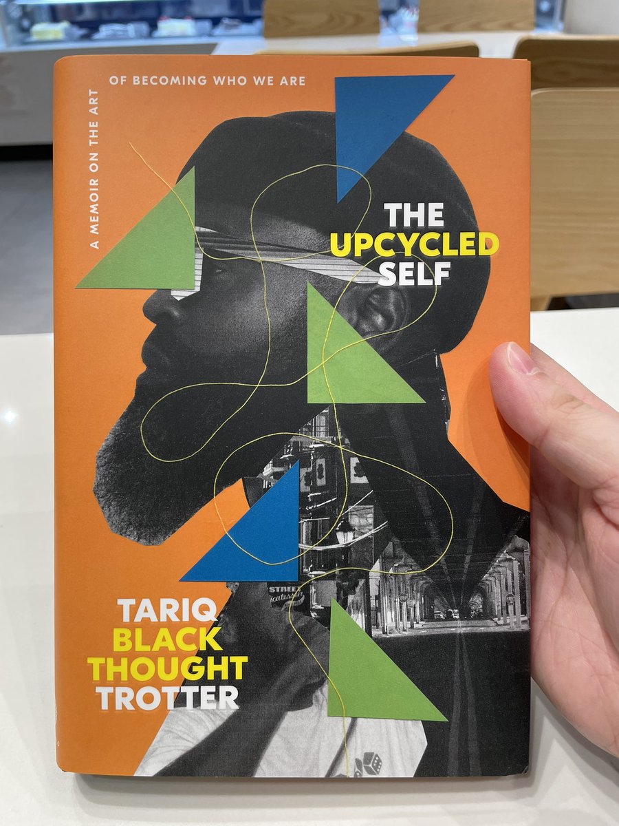 AriBCantor's tweet photo. @blackthought Enjoying your memoir at a local coffee shop in Cheltenham. The book is superb. You are truly the GOAT and Philly is proud. Kudos. https://t.co/OGgGIbUzW5