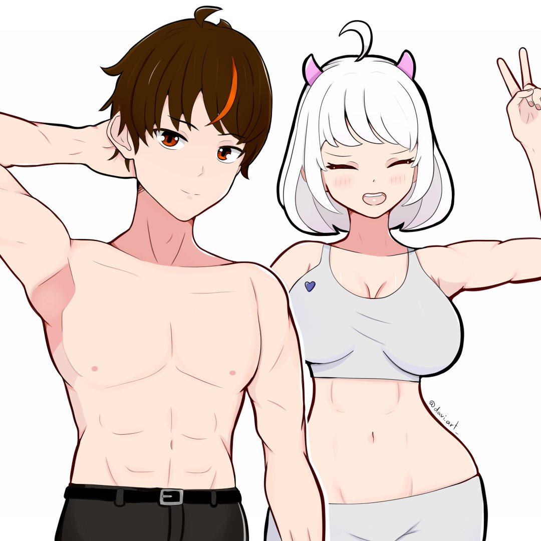 Daviart_'s tweet photo. fitness couple 🔥
#gym https://t.co/o7HmdDluIa
