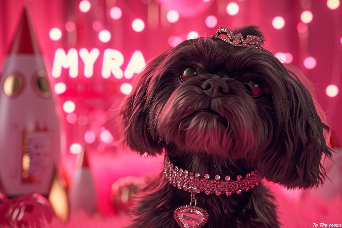 myracoinonsol's tweet image. People often ask if $MYRA is just a mere dog. The answer is no, she is the movement. #MYRA is the real eye-opener and the best of them all.

$MYRA is the epitome of success. $SOL is lucky to have Myra.