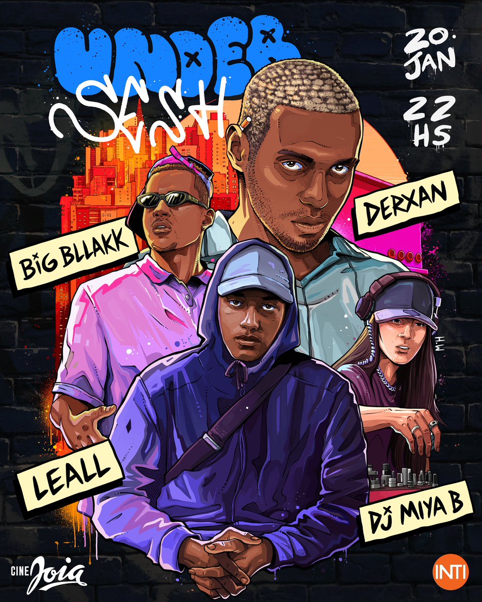 undersesh's tweet image. O baile Under Sesh retorna em 2024 apresentando mais uma noite dedicada ao cenário underground 🔥 

O segundo baile em São Paulo irá  receber LEALL, Big Bllakk, Derxan e a DJ Miya B para agitar a capital paulista! 

O show será no dia 20 de janeiro, a partir das 22h, no Cine Joia