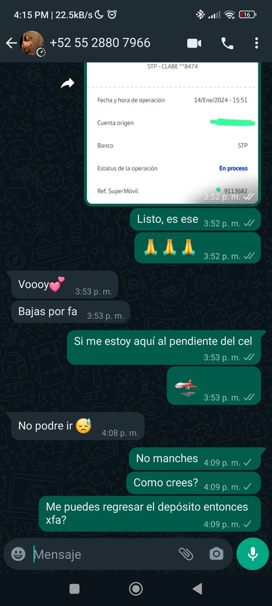 IP83320909's tweet photo. Ojo con esta cuenta. Se queda los depósitos @@ariadnzava https://t.co/diZA9T1S1x