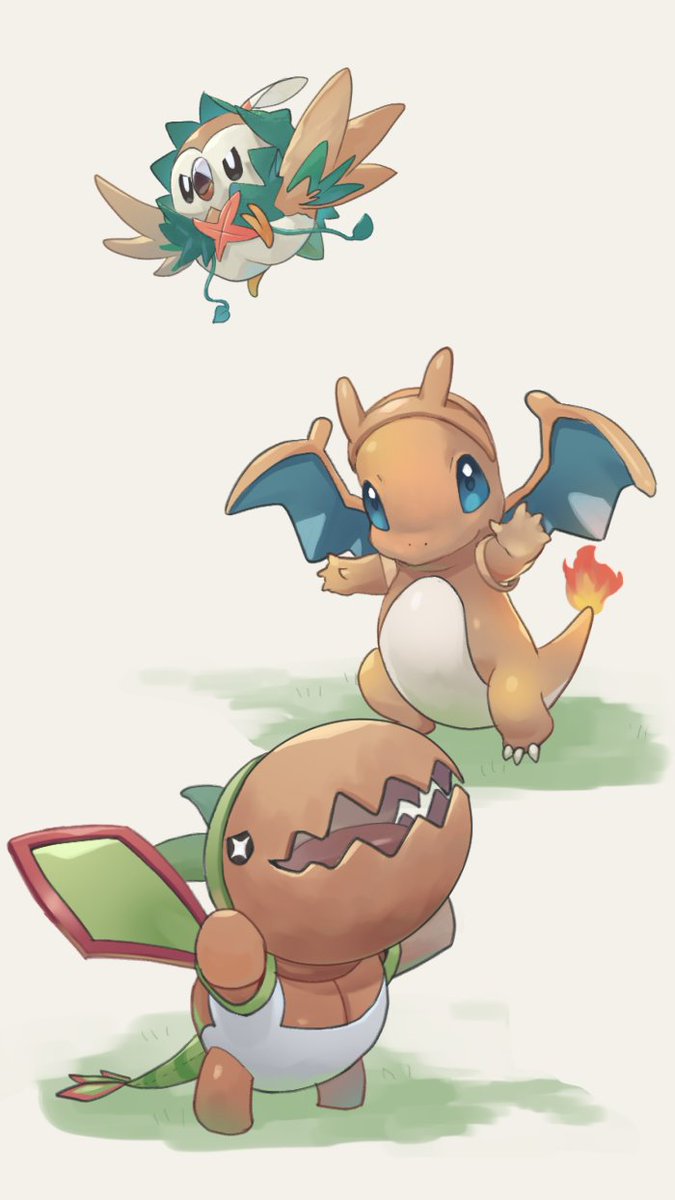 かたちから入るタイプの子たち🎨 #pokemonfanart