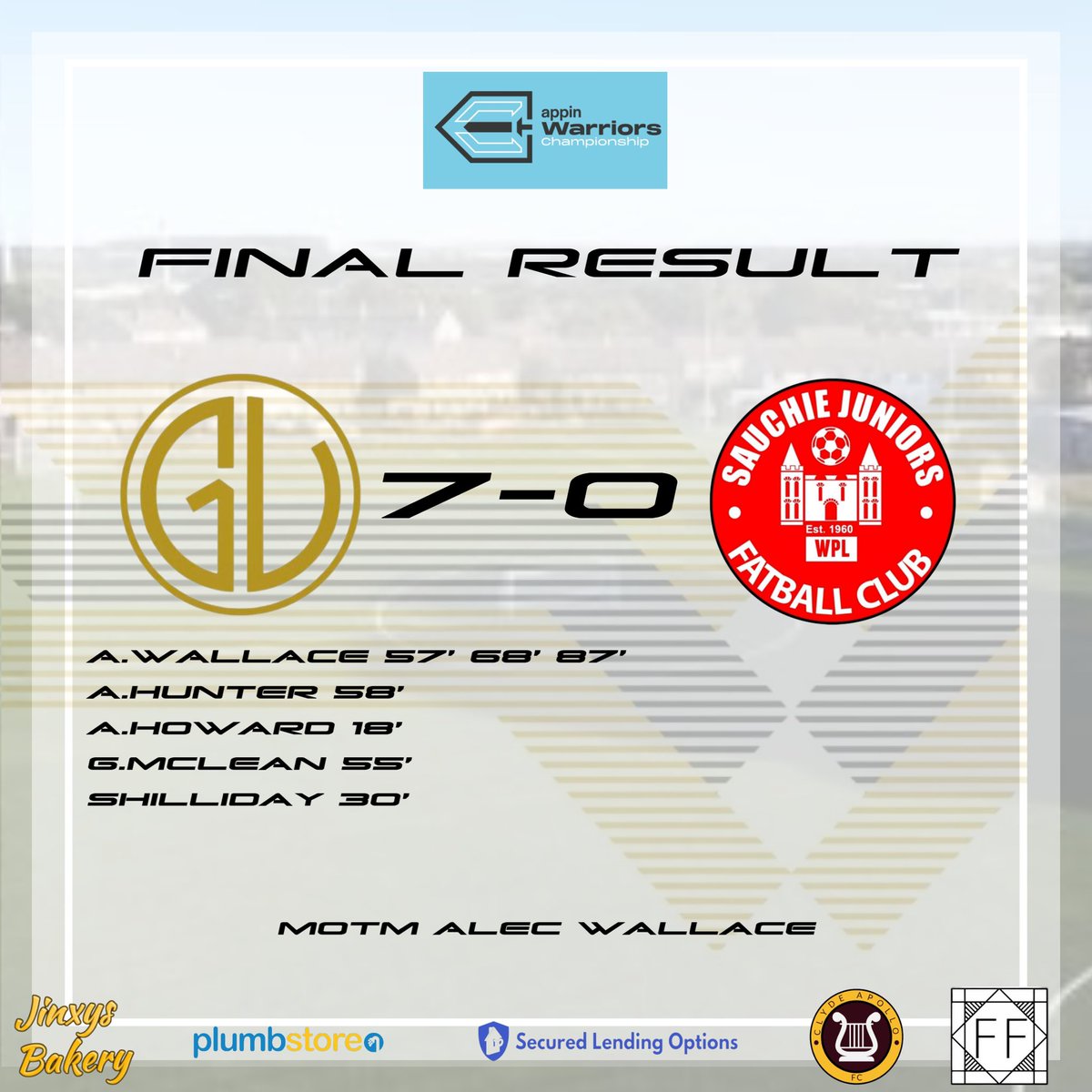 Big W for the shire⚫️💛