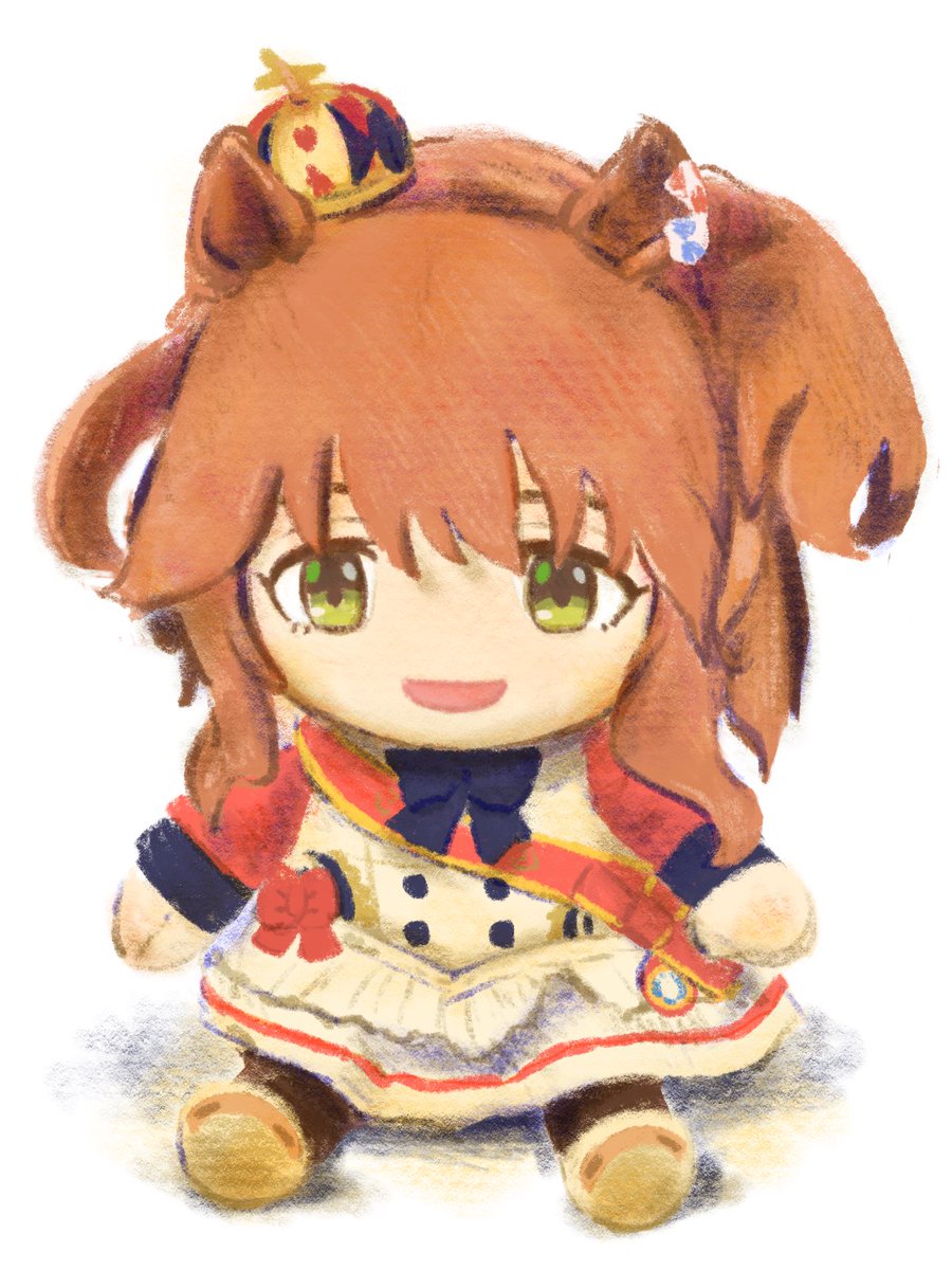 アストンマーチャン(ウマ娘) 「マーちゃん人形のスケッチ 」|タコトギのイラスト