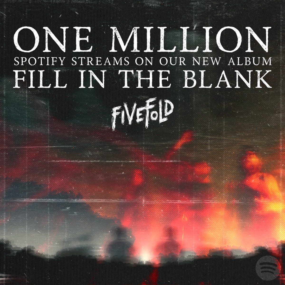 This means a lot 🖤

Thanks for all the love on our new album &amp; over a million streams on <a href="/Spotify/">Spotify</a>! We can’t wait to continue celebrating this in new cities this year.