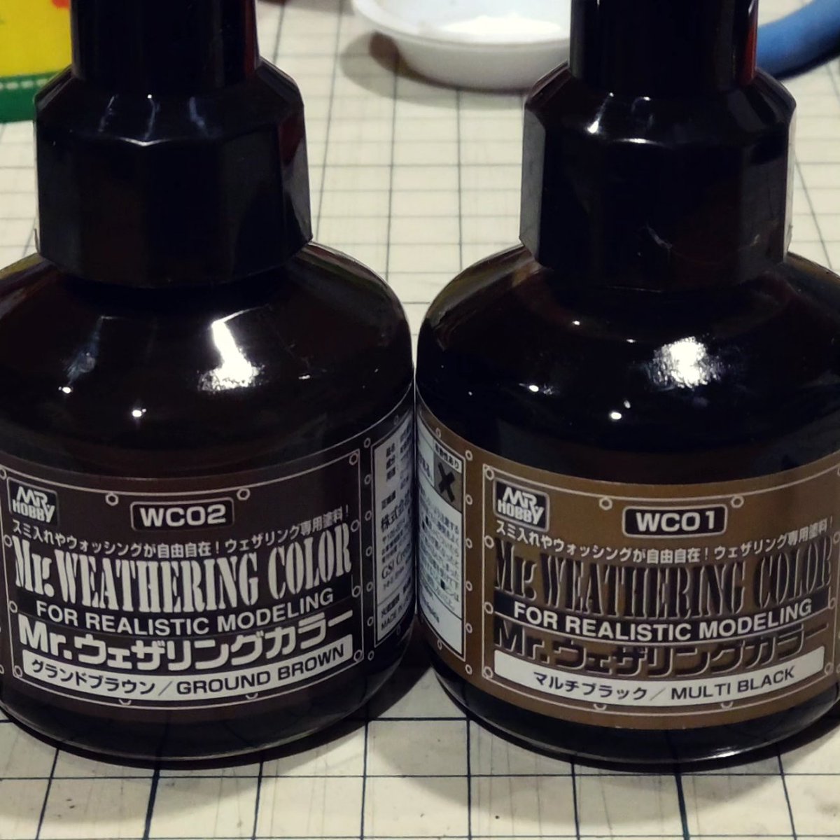 ahurorc's tweet photo. GF-01シャーシGET。ウェザリング中。 https://t.co/f58EYvlXna