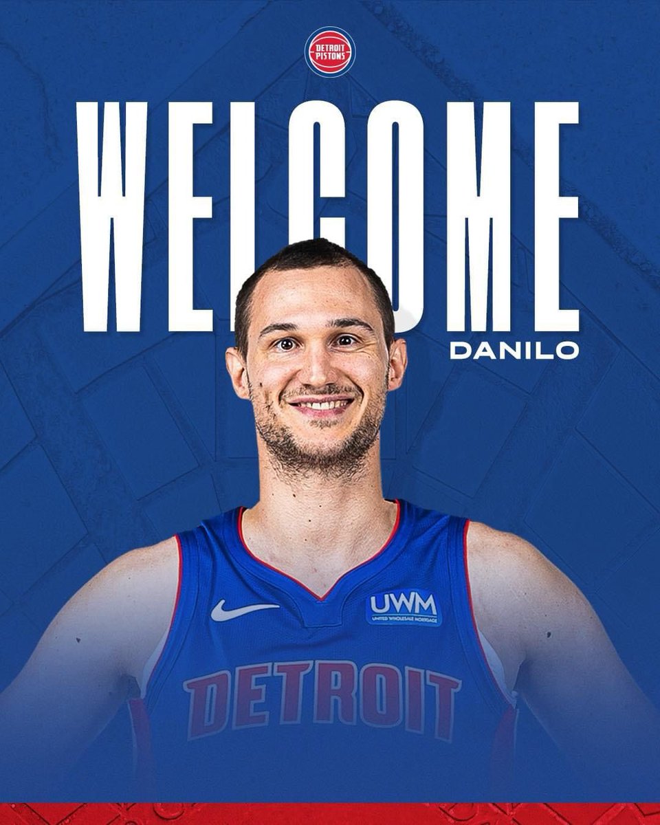 ItalyinDetroit's tweet photo. Benvenuto Danilo Gallinari  a #Detroit! We couldn’t be happier that we have more #italyindetroit 🇮🇹 at the @DetroitPistons 🔵🔴 And don’t forget that Federico Gallinari is the development coach at the @MotorCityCruise ! 

#letsgo #italyinus #basketball #pallacanestro #nba https://t.co/PC8woEzAr3