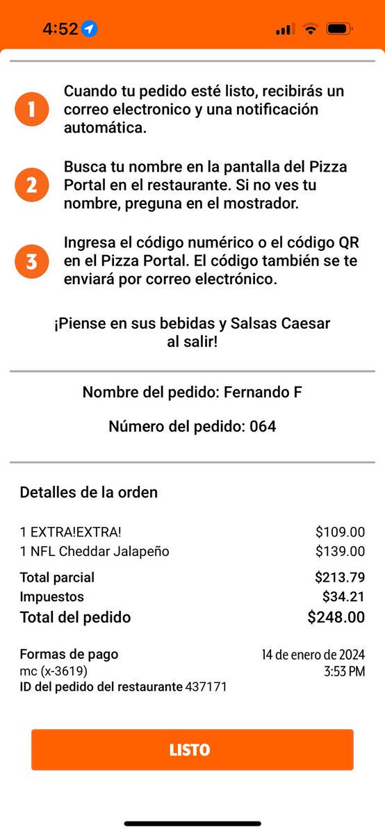 fefevar's tweet photo. Qué pasó @littlecaesarsmx ? Ahora como nunca, me fallaron…pedí Extra Extra y me pusieron hawaiana https://t.co/9IEnKUWM4Q