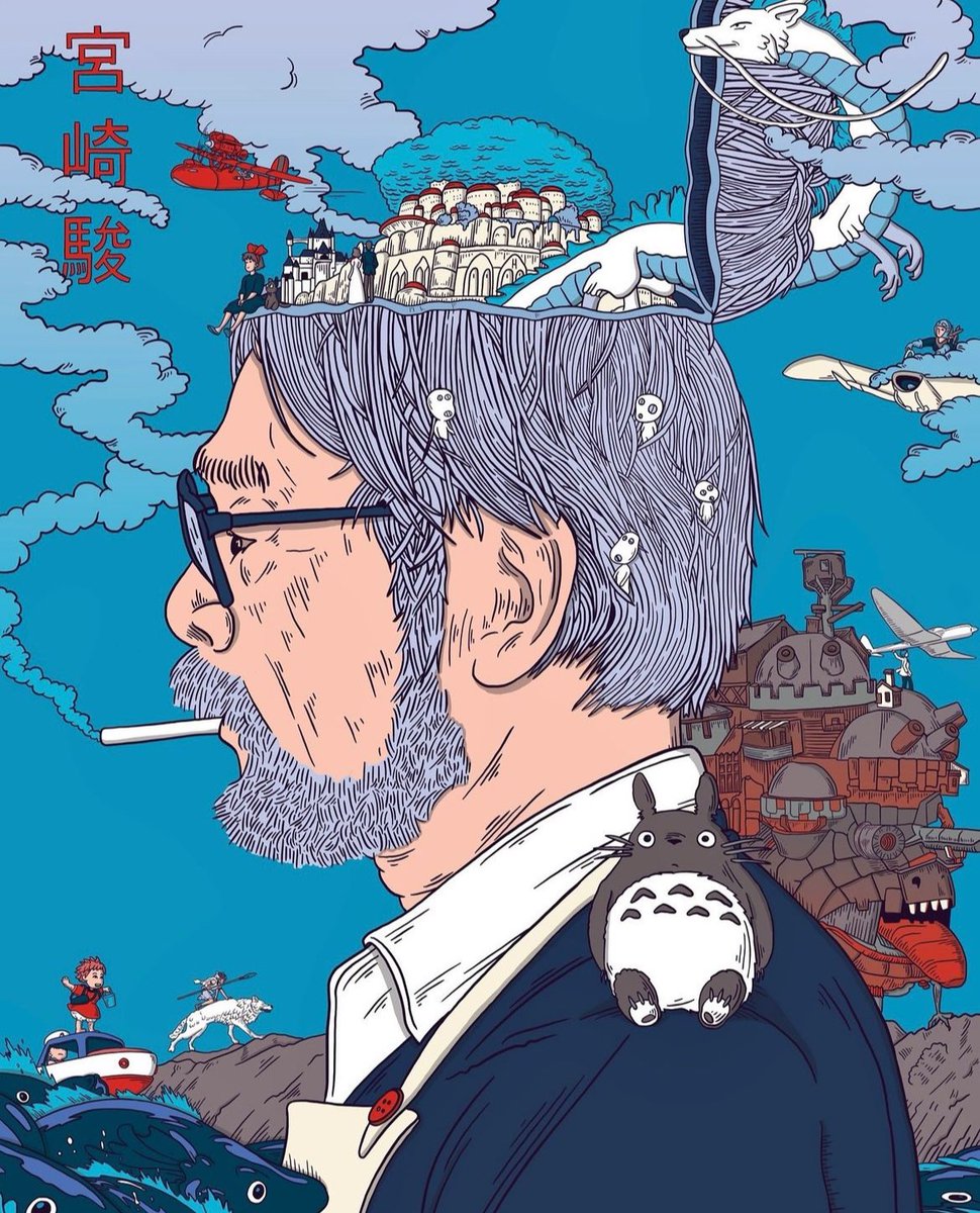 CinemaTweets1's tweet photo. Cinema is Hayao Miyazaki https://t.co/ULtgXqKelP