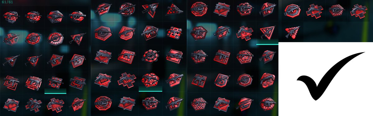 All <a href="/Battlefield/">Battlefield</a> guns, including pistols, now T1.
#Battlefield2042 #Completeditmate