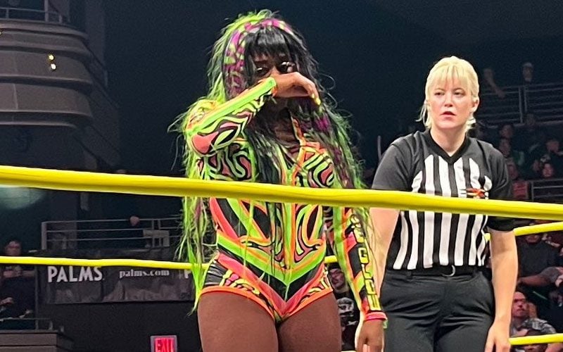 PJWNews's tweet image. Jordynne Grace defeated Trinity and became the new TNA Knockouts Champion and after this Trinity said goodbye to TNA

#Timetogohome
#RoyalRumble