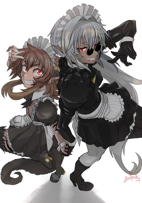 Q.頑張れ紫暮さんってなに?A.このメイド二人がドタバタするしょーもないギャグ漫画です。日本語まとめ:  