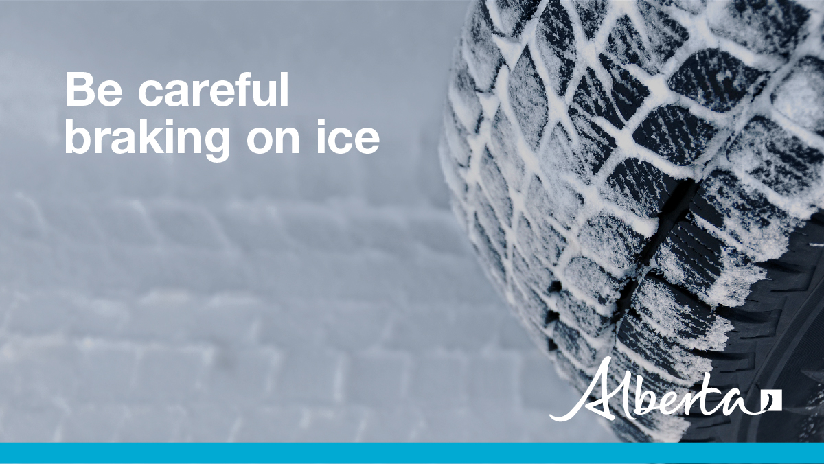 ABTransComm's tweet photo. Avoid sudden moves by anticipating turns &amp; lane changes. Abrupt changes or slamming on the brakes could cause you to lose control. #ABRoads #RoadSafety #DriveSafe #drivingtips https://t.co/JuPAI9TntV