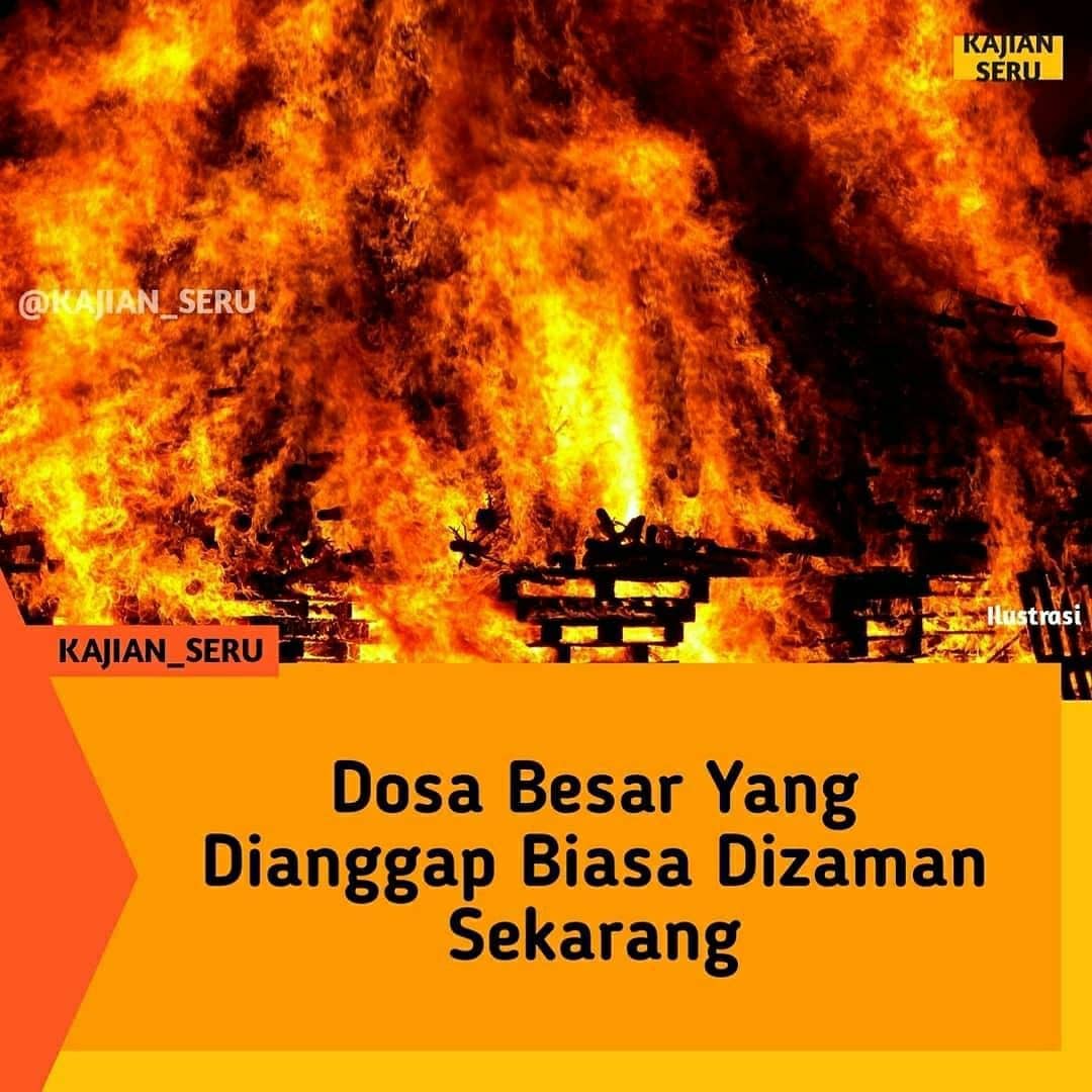 Dosa besar yang dianggap biasa dizaman sekarang✨

A-thread