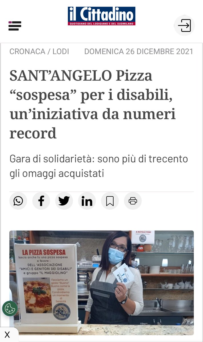 Articolo del 26 Dicembre 2021: ecco chi era #GiovannaPedretti. Sì, proprio la pizzaiola della falsa recensione che avete trattato come se fosse il Mostro di Firenze. Lei.