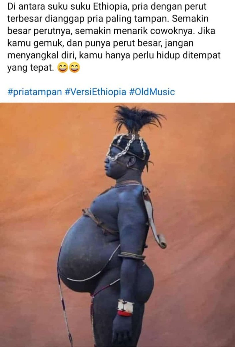 Pria Gendut hanya butuh tempat yg tepat😁