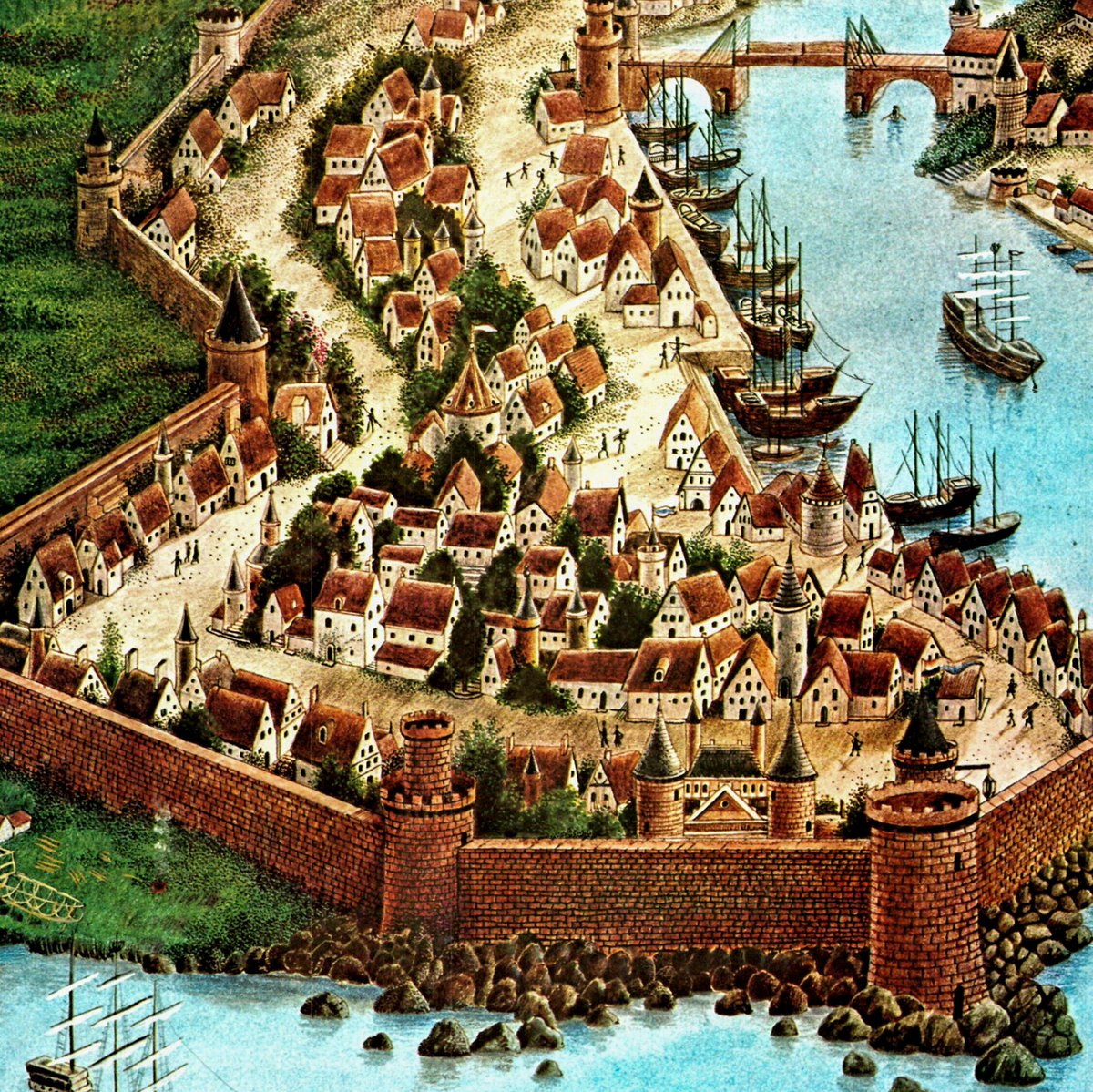 HudsonPulp's tweet image. Gervasio Gallardo Vintage art book page Detail from cover art for William Morris' "The Sundering Flood" paperback 1973 etsy.com/listing/133343…
 #ReadyToFrame #DecorativeArts