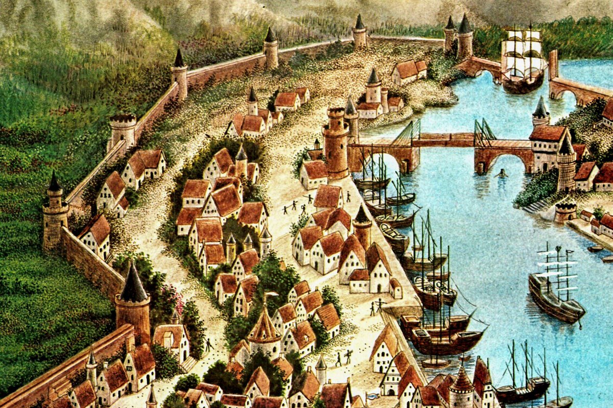 HudsonPulp's tweet image. Gervasio Gallardo Vintage art book page Detail from cover art for William Morris' "The Sundering Flood" paperback 1973 etsy.com/listing/133343…
 #ReadyToFrame #DecorativeArts