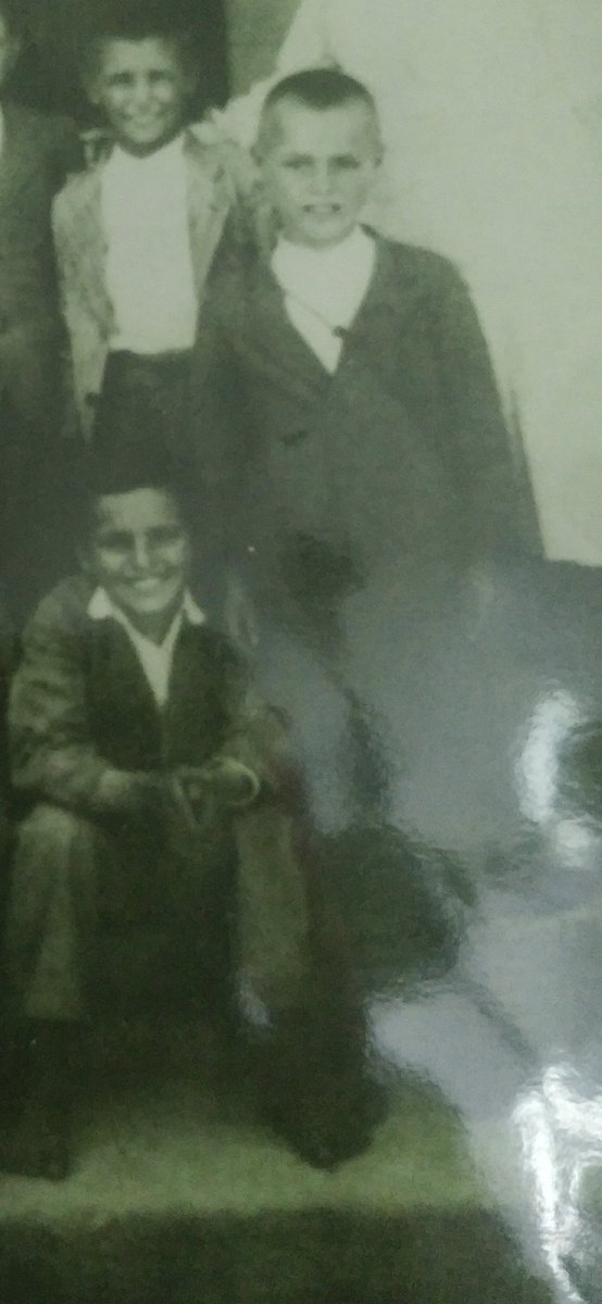 TLeonor's tweet photo. Both my grandpa's chilling side by side at the age of 10-11,  probably one of my favorite photos of all time 🙏🕊️ https://t.co/WYHragippX